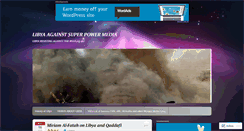 Desktop Screenshot of libyaagainstsuperpowermedia.org